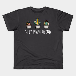 Silly Plant Friend Kids T-Shirt